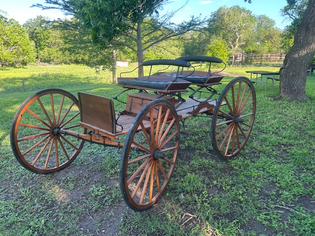 fancey buckboard wagon